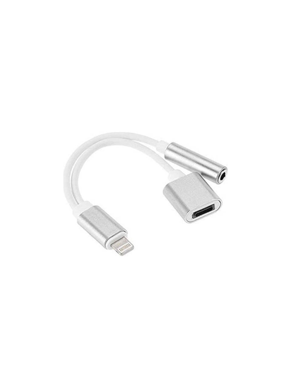 Alfais 4428 Lightning Kulaklık Şarj Çevirici Çoklayıcı Dönüştürücü Adaptör